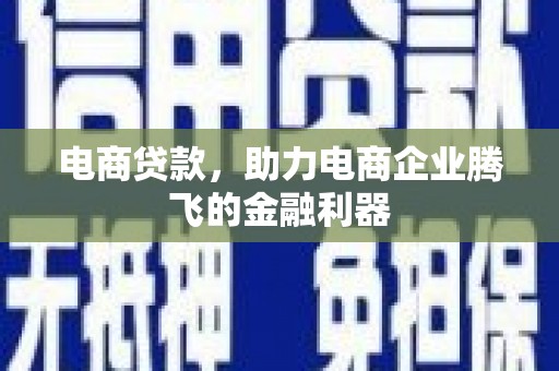 狮子电商贷款，助力电商企业腾飞的金融利器