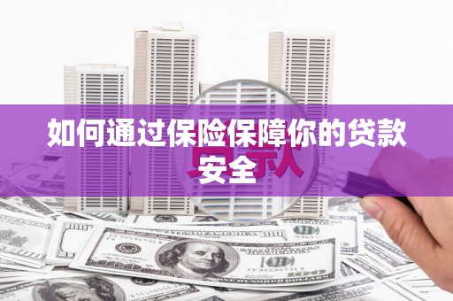 狮子如何通过保险保障你的贷款安全