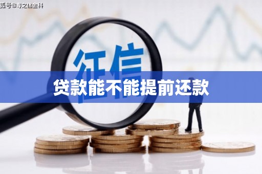 狮子贷款能不能提前还款