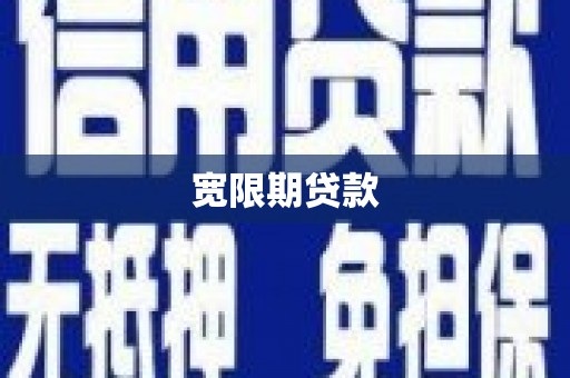 狮子宽限期贷款
