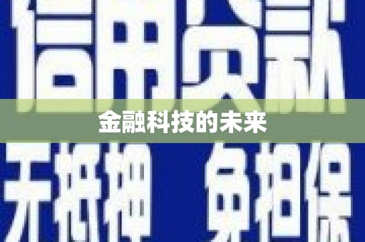 狮子金融科技的未来