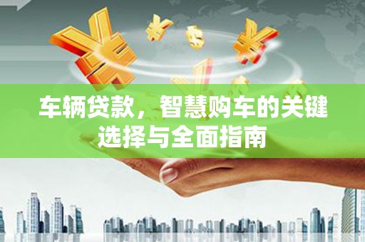 狮子车辆贷款，智慧购车的关键选择与全面指南