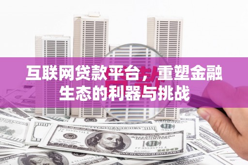 狮子互联网贷款平台，重塑金融生态的利器与挑战