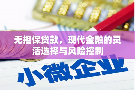 狮子无担保贷款，现代金融的灵活选择与风险控制