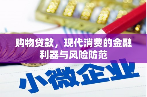 狮子购物贷款，现代消费的金融利器与风险防范