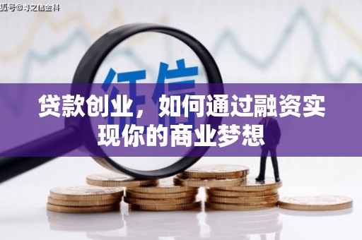 狮子贷款创业，如何通过融资实现你的商业梦想