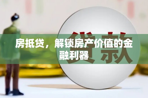 狮子房抵贷，解锁房产价值的金融利器