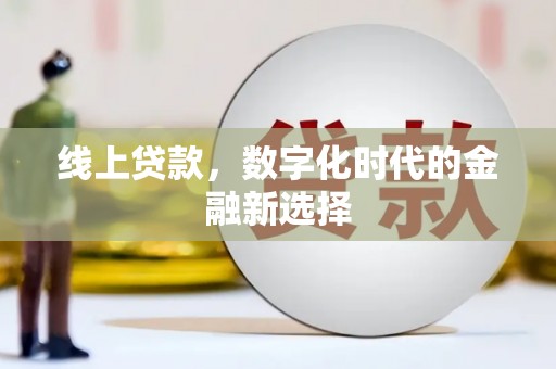 狮子线上贷款，数字化时代的金融新选择