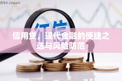狮子信用贷，现代金融的便捷之选与风险防范