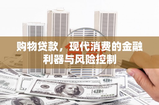 狮子购物贷款，现代消费的金融利器与风险控制