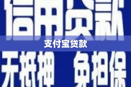 狮子支付宝贷款