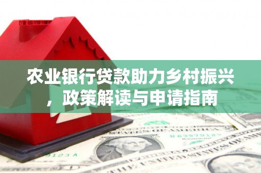 狮子农业银行贷款助力乡村振兴，政策解读与申请指南