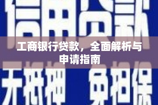 狮子工商银行贷款，全面解析与申请指南