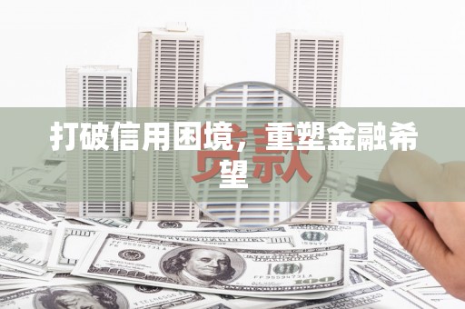 狮子打破信用困境，重塑金融希望
