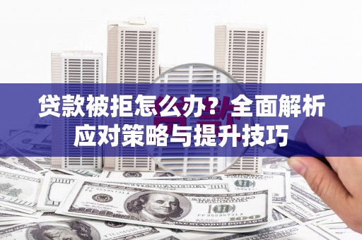 狮子贷款被拒怎么办？全面解析应对策略与提升技巧